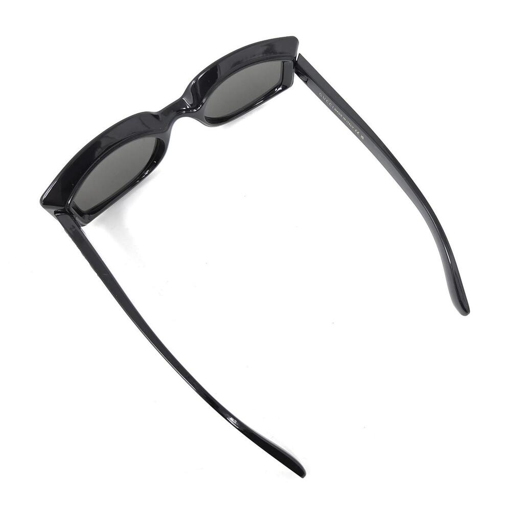 Authentic Gucci Women's Sunglasses GG1719S 001, Black- Grey Square, NEW - Picture 7 of 9